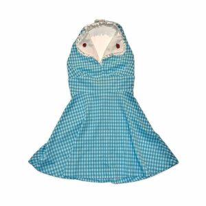 Vintage Jonathan Logan Halter Mini Blue Gingham Dress